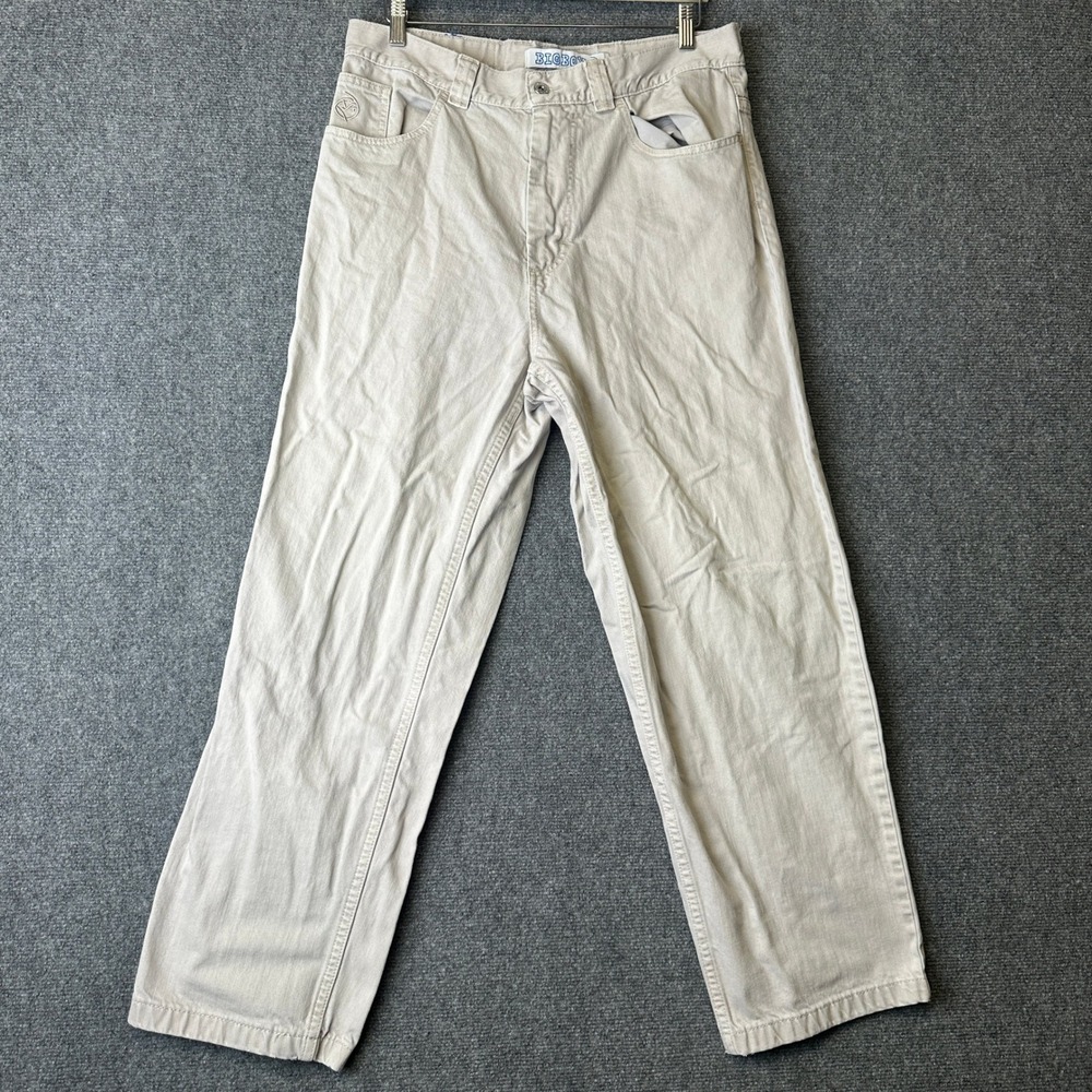 Polar Skate Co Big Boy Jeans Mens Size M Sand Beige Baggy Skateboarding Pants